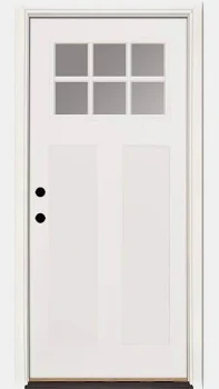 6-Lite Fiberslass Door